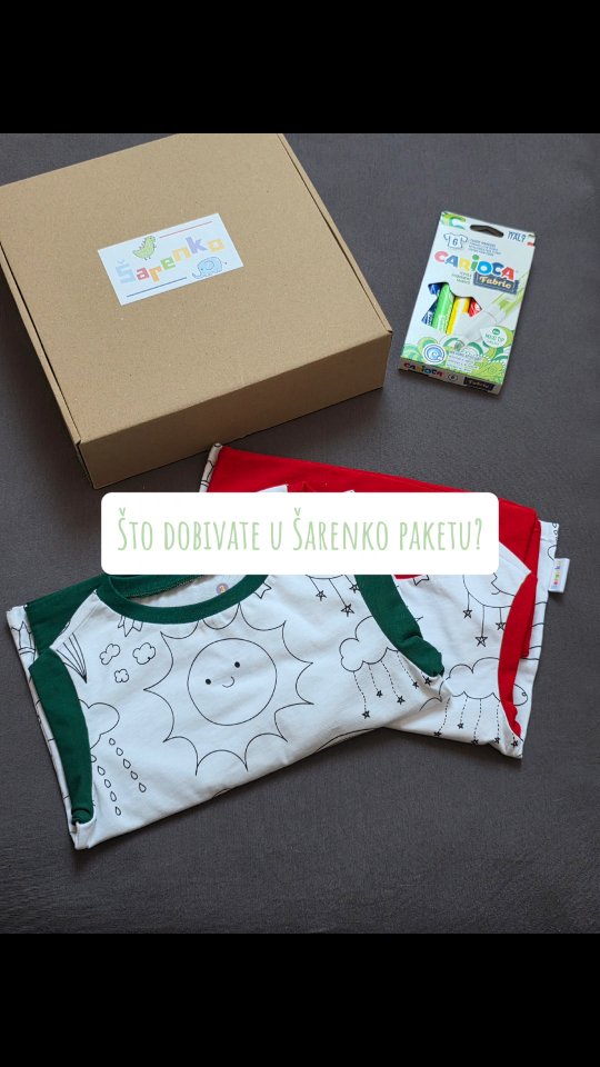 Pidžama za bojanje - Dinosauri